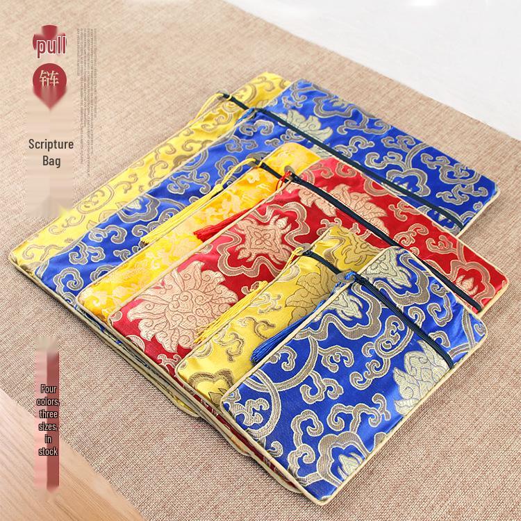 24x34 High-Grade Buddhist Sutra Bag - Durable Dharma Treasure Keeper