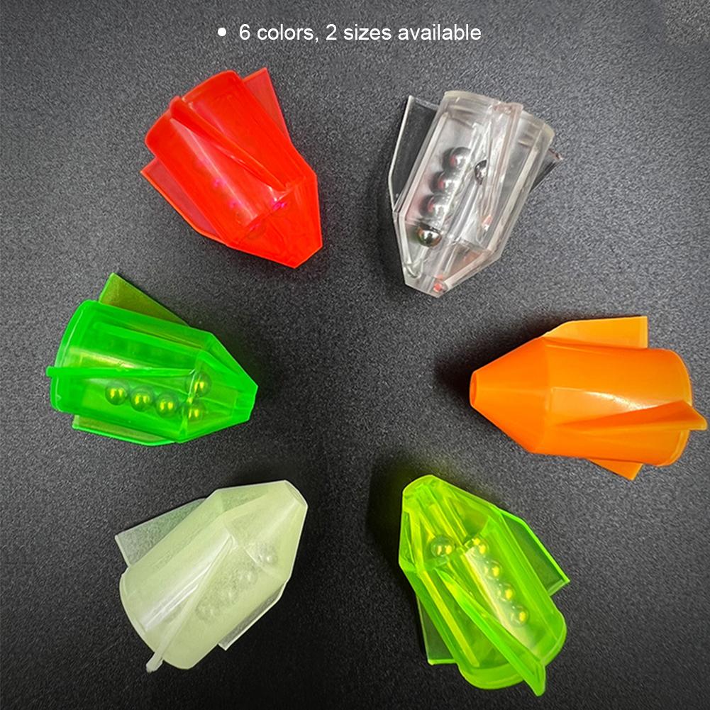 1PC 3/7G Lure Bait Counterweight Fish-Attracting Sound Tube Equipped With Metal Ball Fishing Accessories
