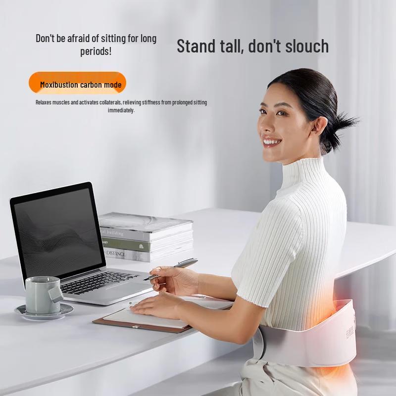 Breo Y3 Pro Waist Massager with Red Light Therapy CN Plug (adapter Included)