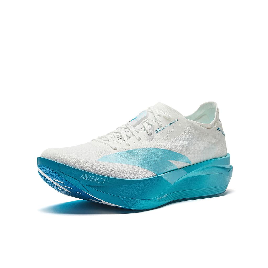Anta C202 G9 Fashion Versatile Running Shoes Men Sneakers Paper-White Prince-Blue Silver 112615573-4