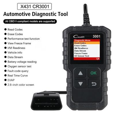 Support Full OBD2 Functions Auto Scan Diagnostic Tool Icar2 Code Multilingual PK ELM327 V1.5 CR3001 OBD2 Scanner X431