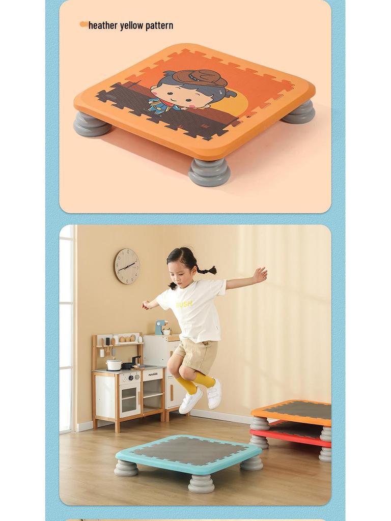 Sensorisches Indoor-Trampolin für Kinder für Fitness und Sporttraining