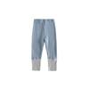 Baby Mädchen Leggings im koreanischen Stil mit Farbblockdesign aus Baumwolle - Trendige Herbstmode