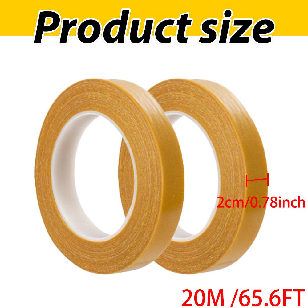 1Roll Double Sided Tape High Viscosity Grid Fiber Transparent Double Sided Tape Sticky Waterproof Adhesive Fiber Mesh Tapes