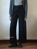 EGGKA High-Waisted Loose Straight-Leg Pants for Spring and Fall