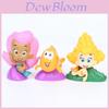 Set de 12 figurine fermecătoare Bubble Guppies pentru decor de tort cu Gil, Molly, Nonny, Deema, Oona, Goby