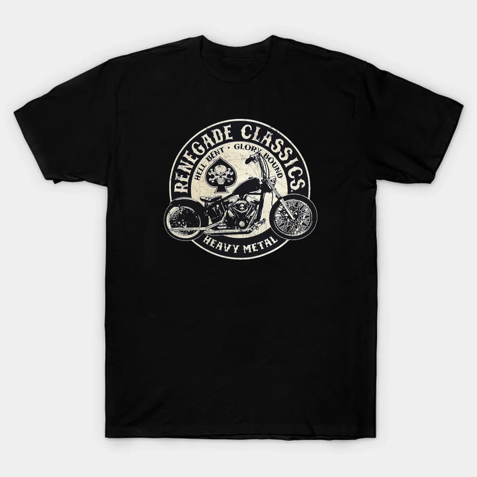 

Vintage Motorcycle Heavy Metal Rock Motorcyclists T-Shirt 100% Cotton O-Neck Summer Short Sleeve Casual Mens T-shirt Size S-3XL 4XL