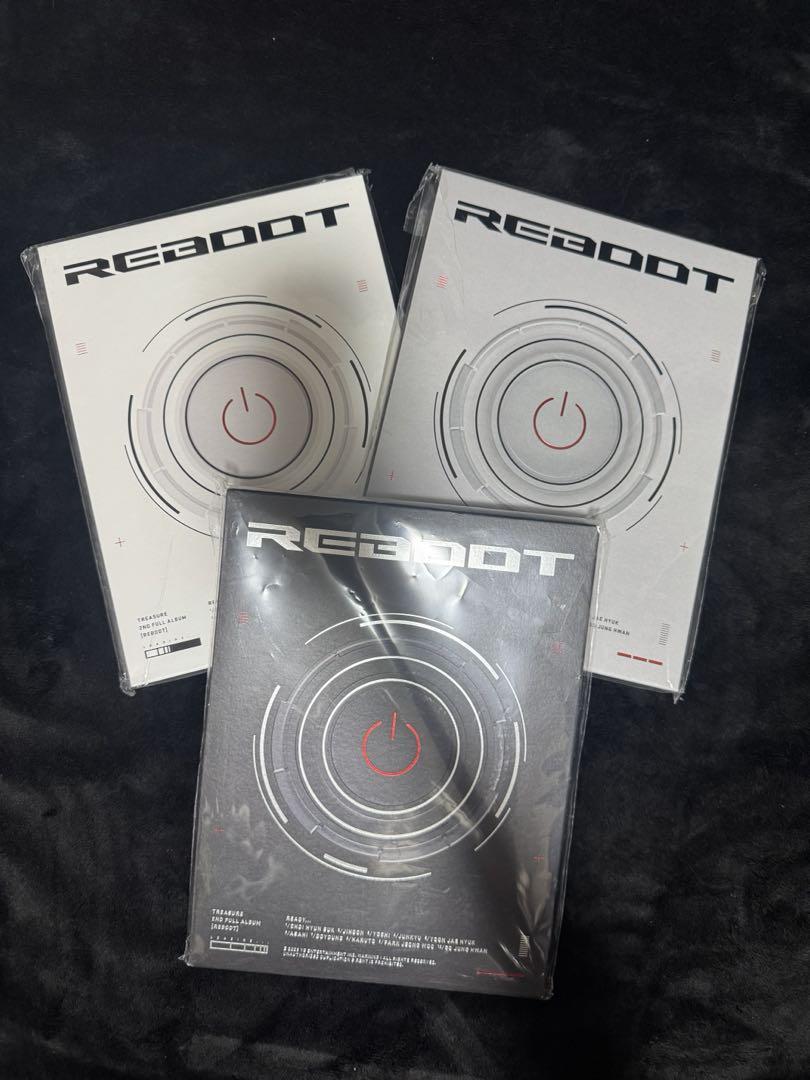 

[USED] treasure Reboot 2nd full album 3 versions