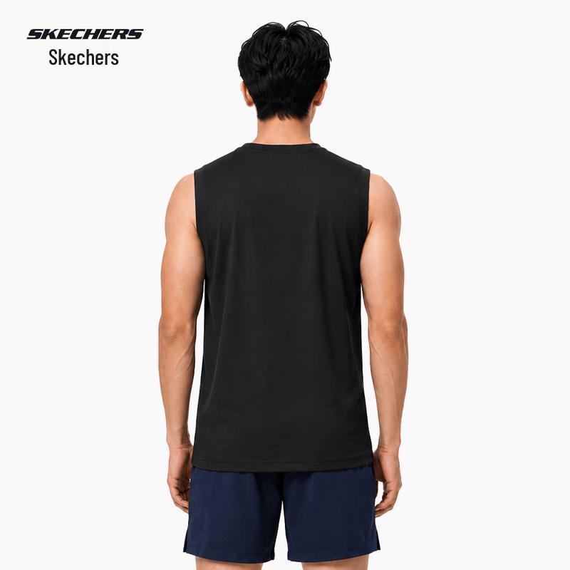 Skechers Men's Quick-Dry Sleeveless Sport Vest