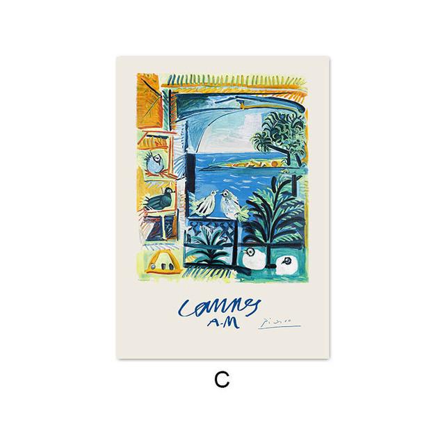 Picasso Matisse Poster Nordic Canvas Prints Abstract Vintage Artwork Famous Painting Modern Home Living Room Decorative Pictures