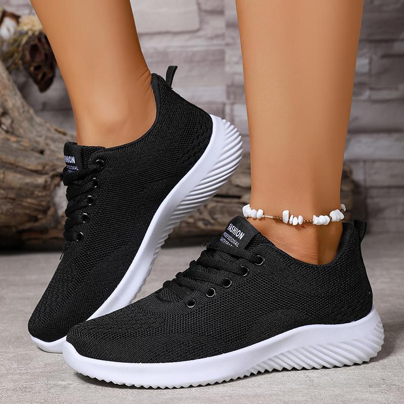 Fashion Mesh Breathable Casual Running Sports Shoes for Women Summer Fashion Platform Sneakers Woman Lightweight Non Slip Walking Shoes