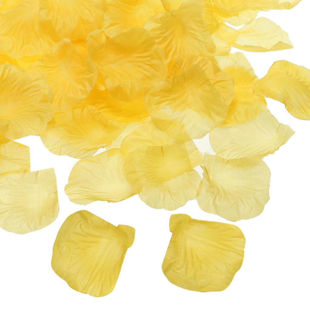 1000Pcs Artificial Rose Petals Fake Flowers Silk Petal Decoration Supplies for Romantic Night Wedding Party Event Decor