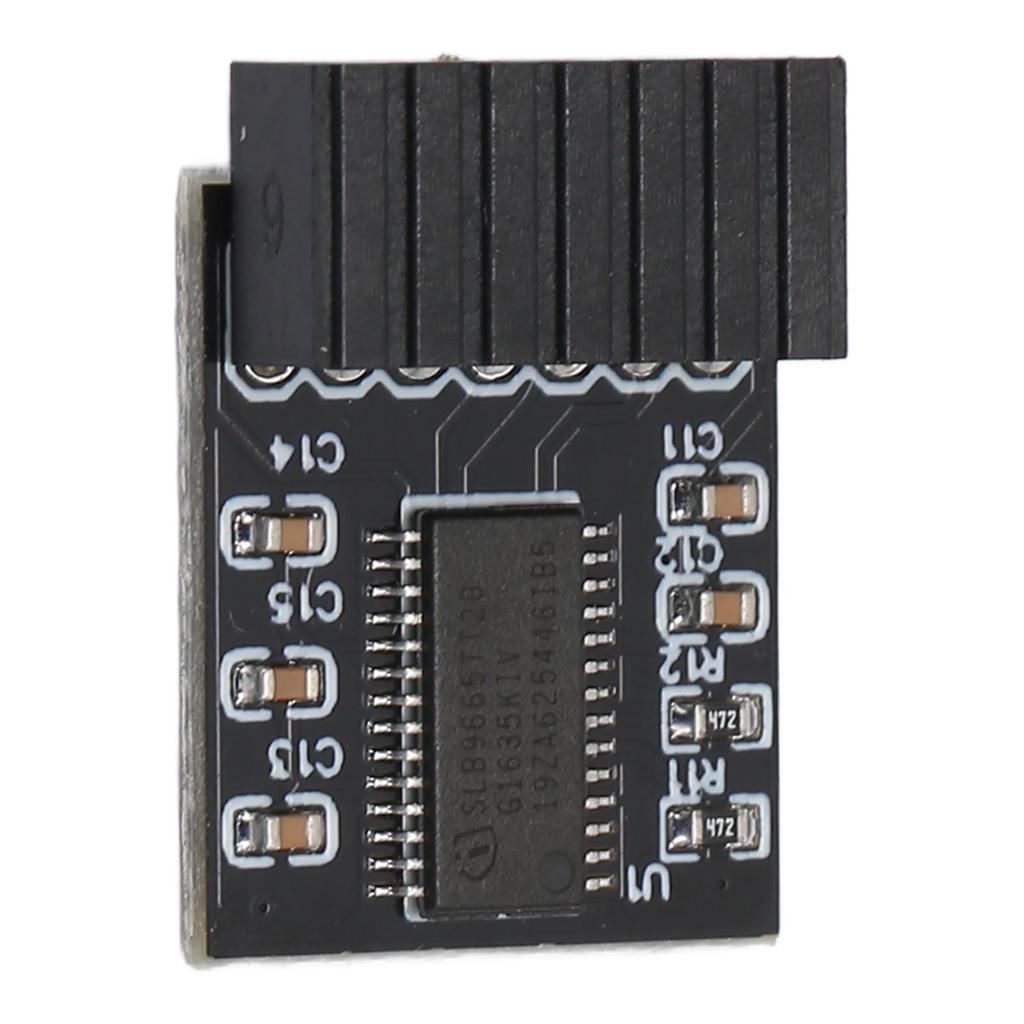 TPM 2.0 Module 14Pin SPI Interface Stable High Safety Durable Material TPM SPI Module for Win 11 Motherboard