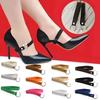 2Pcs High Elastic Shoe Straps Hold Loose High Heels Shoes Band Anti-loose for Girls Women Shoes Belts Solid Color Shoelaces