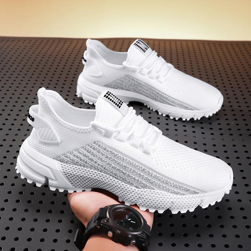 Spring and Summer Lightweight Flat Shoes, Breathable, Fashionable and Casual Sports Shoes, Men's and Women's Running Shoes