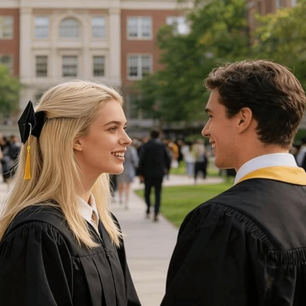 Creative Graduation Cap Hair Claw Yellow Tassels Commencement Hair Accessory  Party Celebration