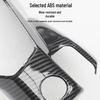 Yamaha NMAX155 2025-2026 Carbon Fiber Handlebar Cover Decorative Frame Sticker