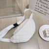 Ladies embroidered fanny pack ladies bag bag women's casual versatile breast bag women's mobile phone bag