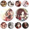 Heaven Official's Blessing Anime Peripheral Brooch On Shoes Bag Cartoon Boys Xie Lian and Hua Cheng Lapel Pins Jewelry Badges