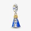 925 Silver Charms Colorful Sun Moon Stars Dangle Charm Fit Pendant Bracelets Necklace Women DIY Fine Jewelry