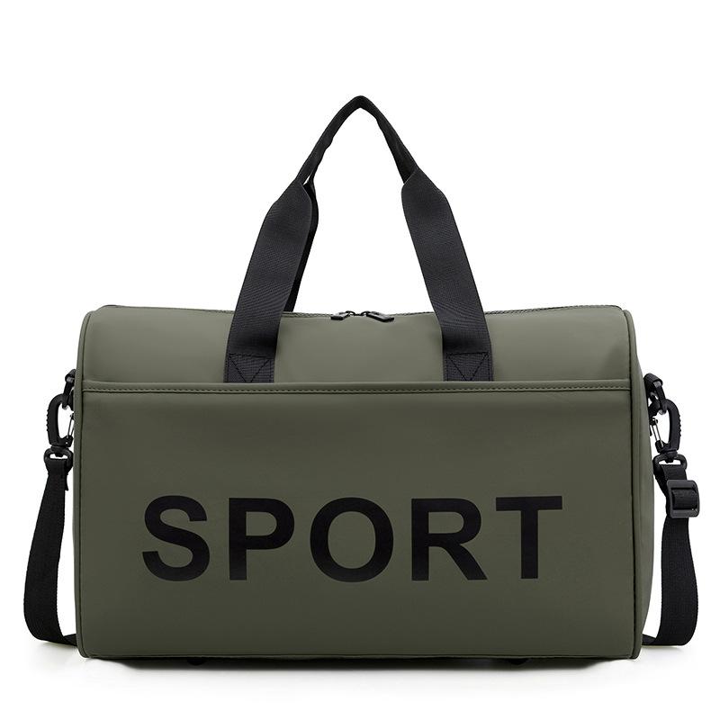 Bolsa de bagagem de mão de grande capacidade para viagens de negócios de curta distância para homens e mulheres, bolsa de armazenamento para viagem de saída, pode ser equipada com haste de tração