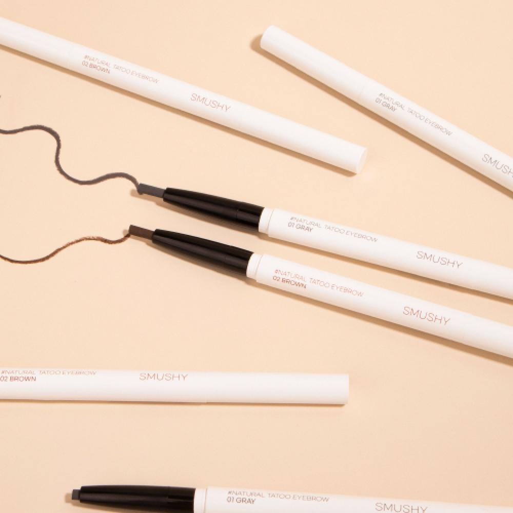 Rokkkiss Smash Natural Tattoo Eyebrow  02 Brown