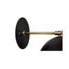 1950er Mid Century Modern Messing Italienische Wandleuchte Stilnovo Wandleuchte Licht