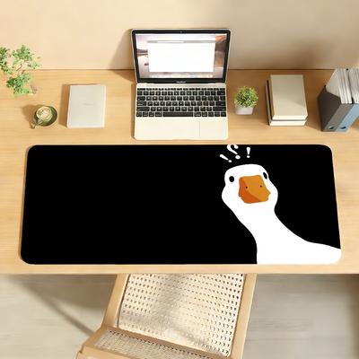 Funny GGoose Mouse Pad Nonslip Locking Edge Desk Mat PC Laptop Accessories Rubber Office Keyboard Large Gamers Decoracion