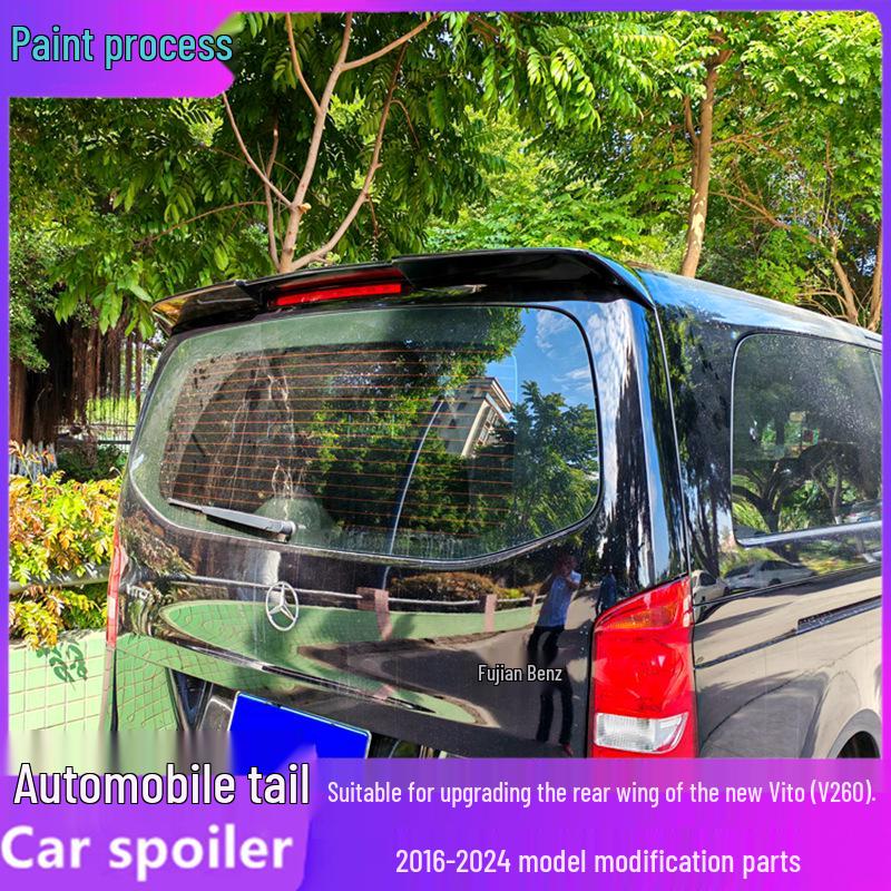 2016-2024 Mercedes-Benz Vito V260/260L Rear Roof Spoiler Upgrade
