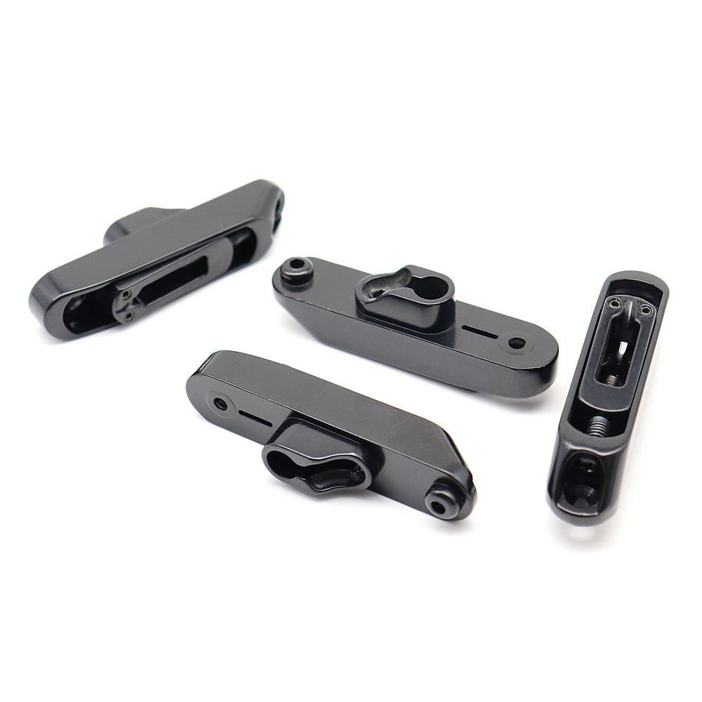 4 Pcs Heavy Duty Electric Guitar Bridge Saddles For 4 String Guitar Parts