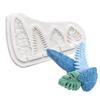 Cake Decoration Creative Molds 4 Leaves Cake Mould Silicone Mold Chocolate Candy Fondant Cake Decorating Tool Fan Tools Supplies
