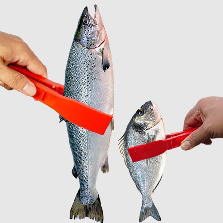 Plastic Fishing Pliers Grip Holder Fish Gripper Catcher Fish Control Clamps Fishing Accessories for Most Freshwater Fish