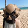 Fashion Women Sun Hat Casual Travel Beach Hat 2024 Bowtie Fisherman Hat
