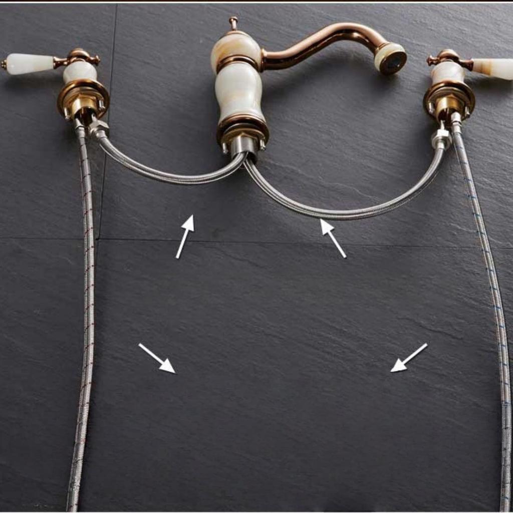 Rose Gold Bathroom Gold Faucet basin faucet Brass Jade widespread faucet Tap luxury Basin Mixer Hot Cold shower room sink Faucet