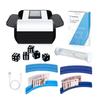 ShopWise USB Automatic Card Shuffler | Fast Electric Machine for Poker, Blackjack, Board Games &; Uniform Mixture