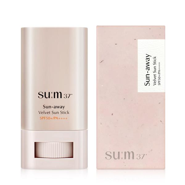 SUM37 Sun Away Velvet Sun Stick 18g/No stickiness, pore-covering sun care