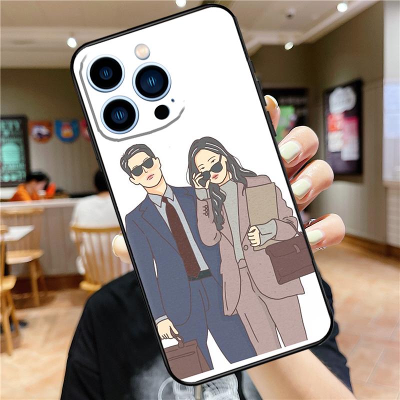 Vincenzo Cassano Kdrama Case For iPhone 18 17 Pro Max 16 15 14 11 12 13 Mini Plus 16e 17 Air Bumper Cover Accessories