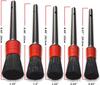 Car Wash Kit Car Detailing Brush Mixed Fiber Plastic Handle Automotive Detail Brushes for Cleaning Wheels Engine Interior