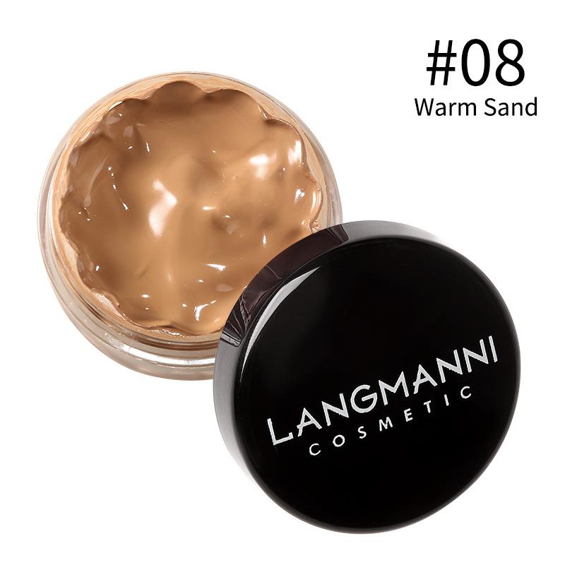 Full Coverage Liquid Concealer, Waterproof and Long-lasting, Brightening Makeup Foundation