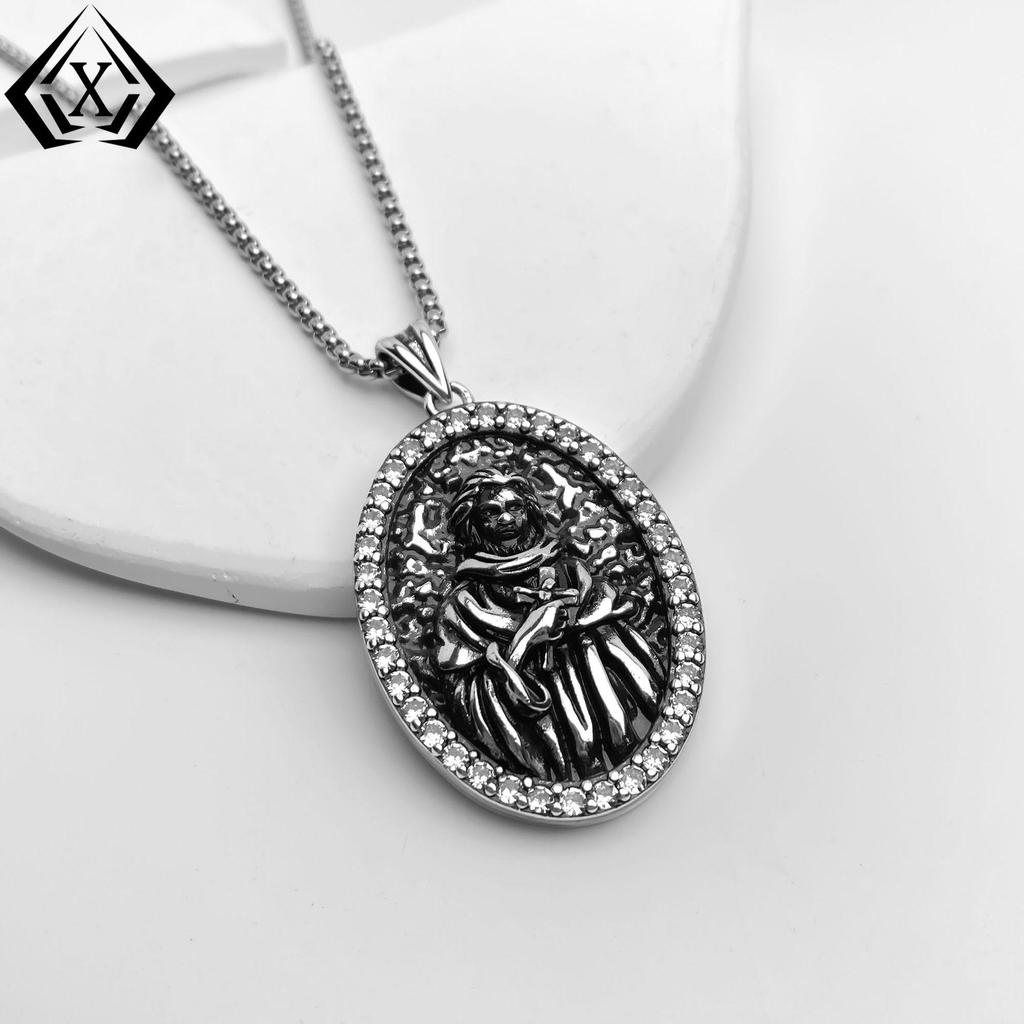 European & American Gothic Punk Pendant Niche Design Necklace