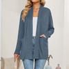 Women's Lightweight Cardigan Sweaters Open Front Long Sleeve Casual Loose Thin Cardigans With Pockets