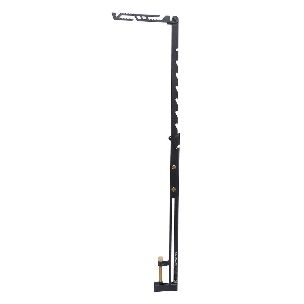 Camping Lantern Stand Hanging Pole 1.5kg Load Bearing Stainless Steel Telescopic Lantern Stand for 0‑28mm Thickness