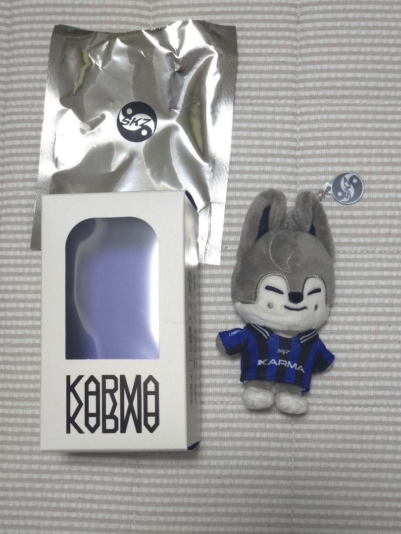 

[USED] Stray Kids KARMA SKZOOver Keychain Wolfchan