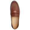 Coach Janie Leather Round Toe Slip-On Loafers Women Loafers Brown CW673-CWH