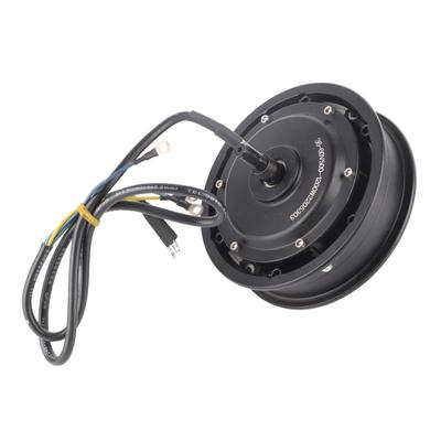 10-tommer Børsteløs Skivebremse Hjulnavmotor 1200W 1250RPM IP54 Vandtæt til Elektrisk Cykel Scooter Motorcykel