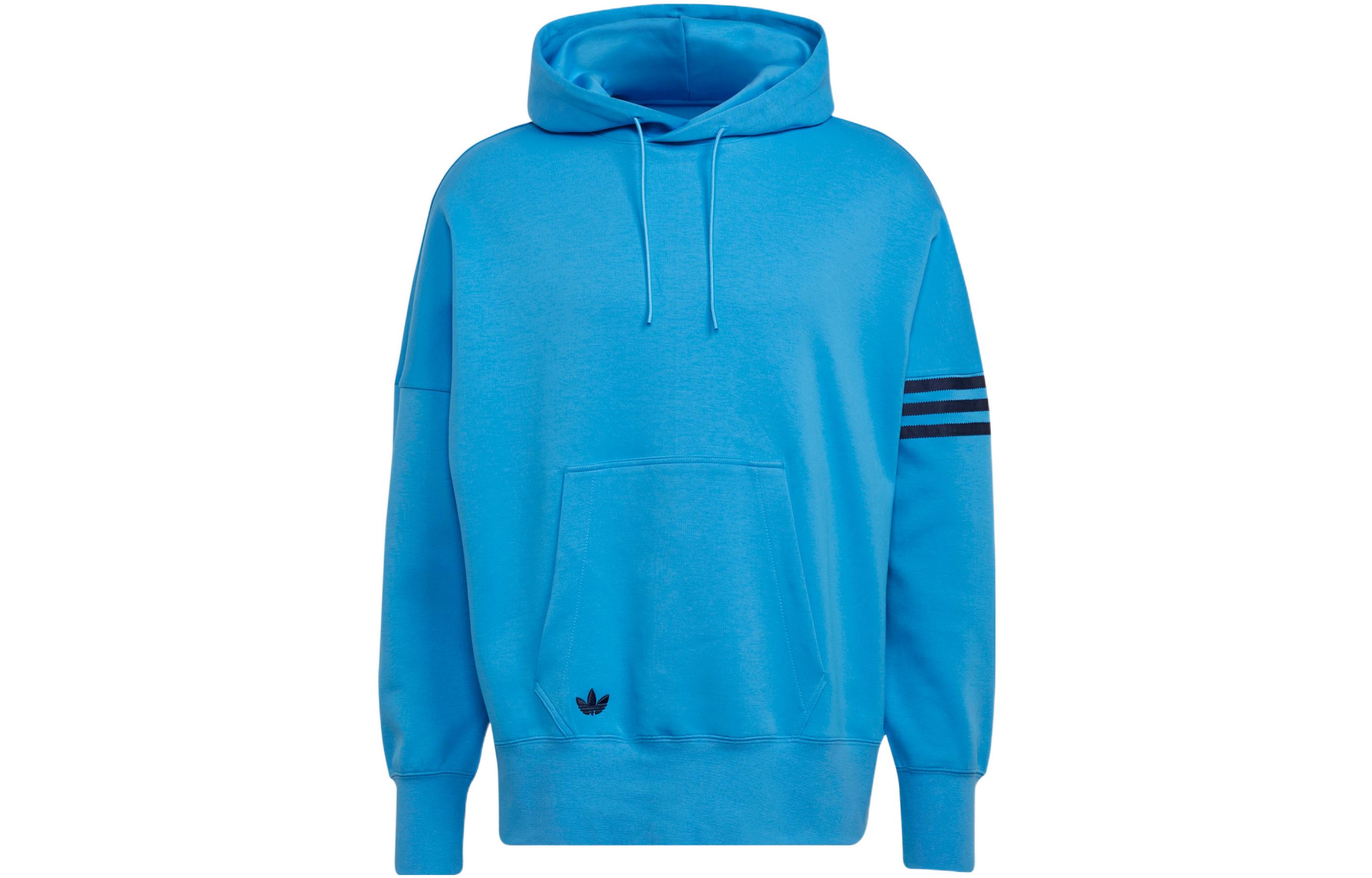 Adidas Originals Neuclassics Sweatshirts Men s Blue Hooded Moderate Other HM1872 XS
