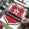 FC Hermannstadt Teppich für Wohnzimmer Schlafzimmer Zuhause Sofadekoration, Rutschfeste Bodenmatte für Kinder zum Spielen