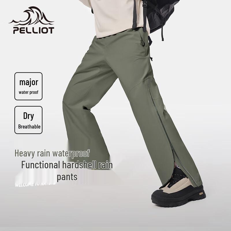 Pelliot Unisex Hardshell Windproof Waterproof Hiking & Work Pants