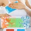 Gel Ice Packs Square Hot/Cold Gel Bead Migraine Wrap Ice Pack for Shoulder Neck Elbow Back Arm Knee Recovery Cooling Ice Wrap