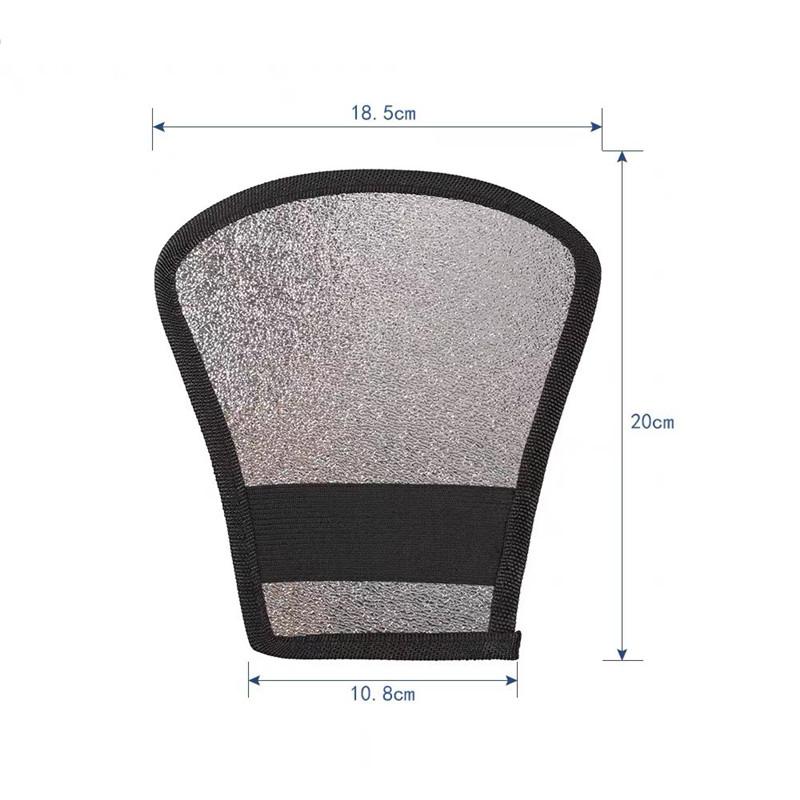 1-in-1 Silver/White Camera Flash Diffuser Softbox Photo Flash Light Reflector for Canon Nikon Sony Camera Accessories